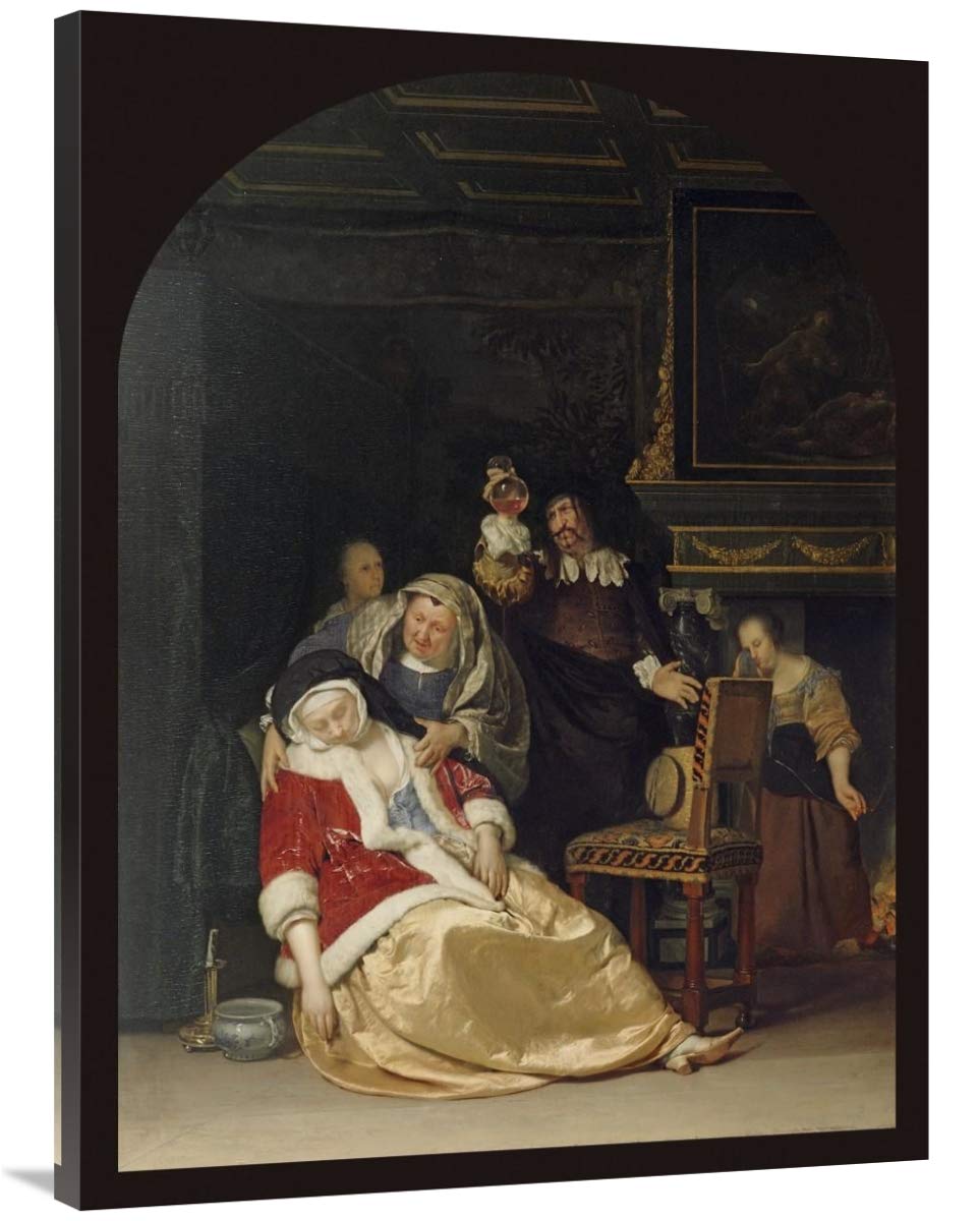 The Doctors Visit-Canvas Art-30”x40”