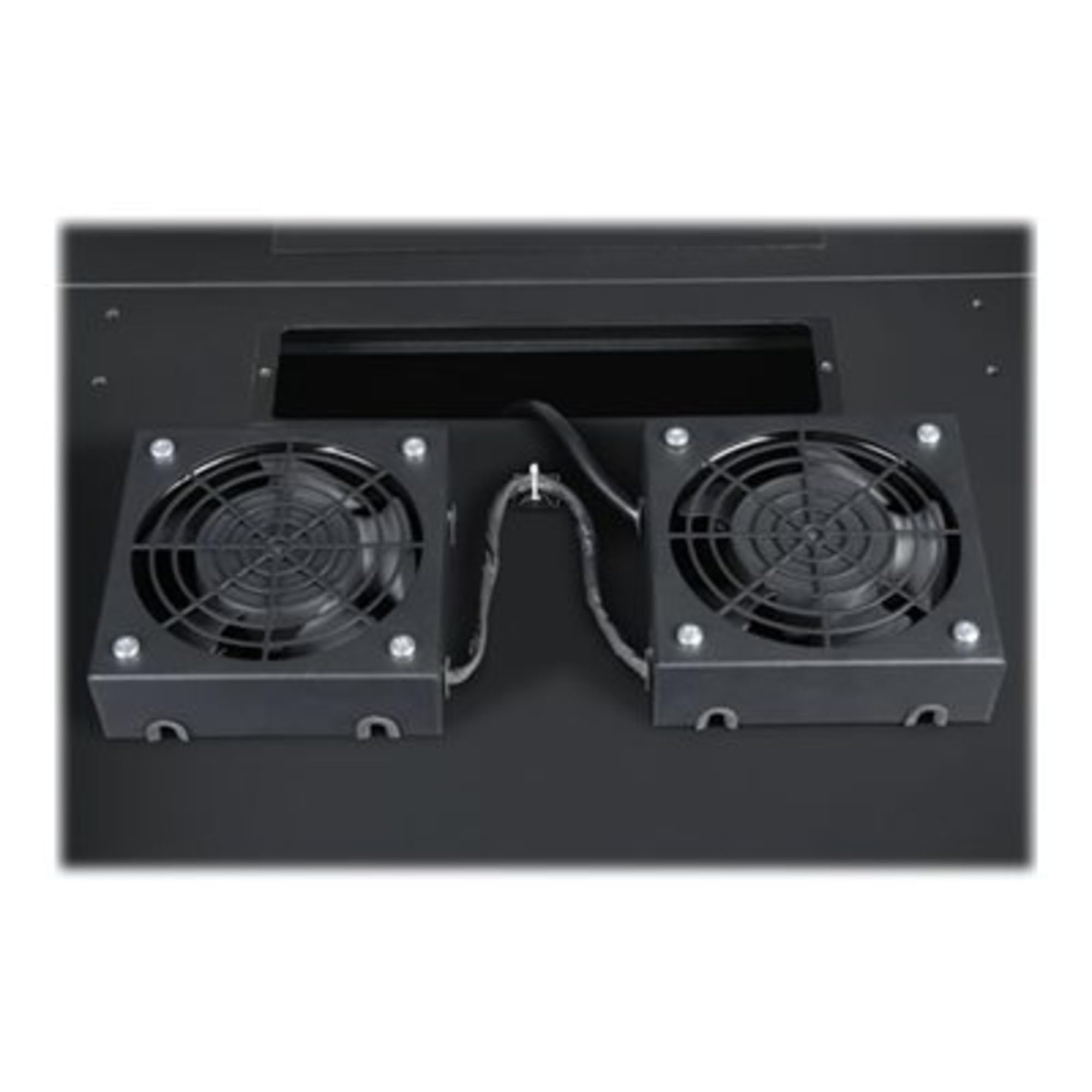 WALL MOUNT RACK ROOF FAN KIT ENCLOSURE SERVER COOLING 120V 5-15P