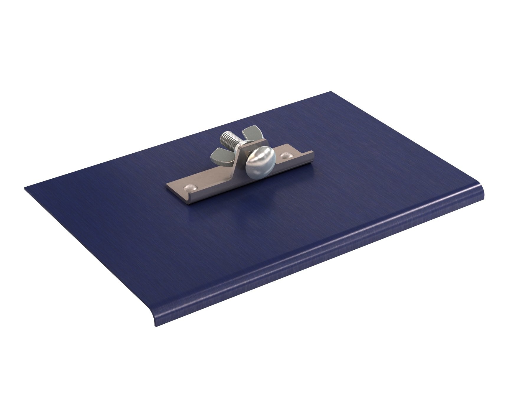 Bon 22-745 Walk Edger - Blue Steel 9-inch X 6-inch - 1/4-inch Radius 3/8-inch Lip
