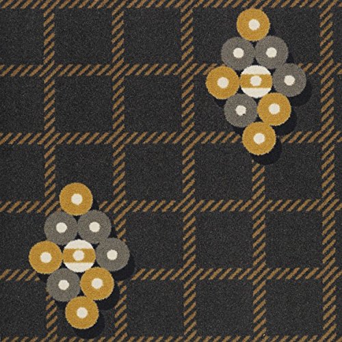 Joy Carpets Games People Play Nine Ball 109 x 132??Indoor Area Rug in Color Charcoal