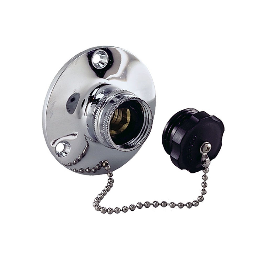 PERKO WATER INLET FITTING W/ PLUG