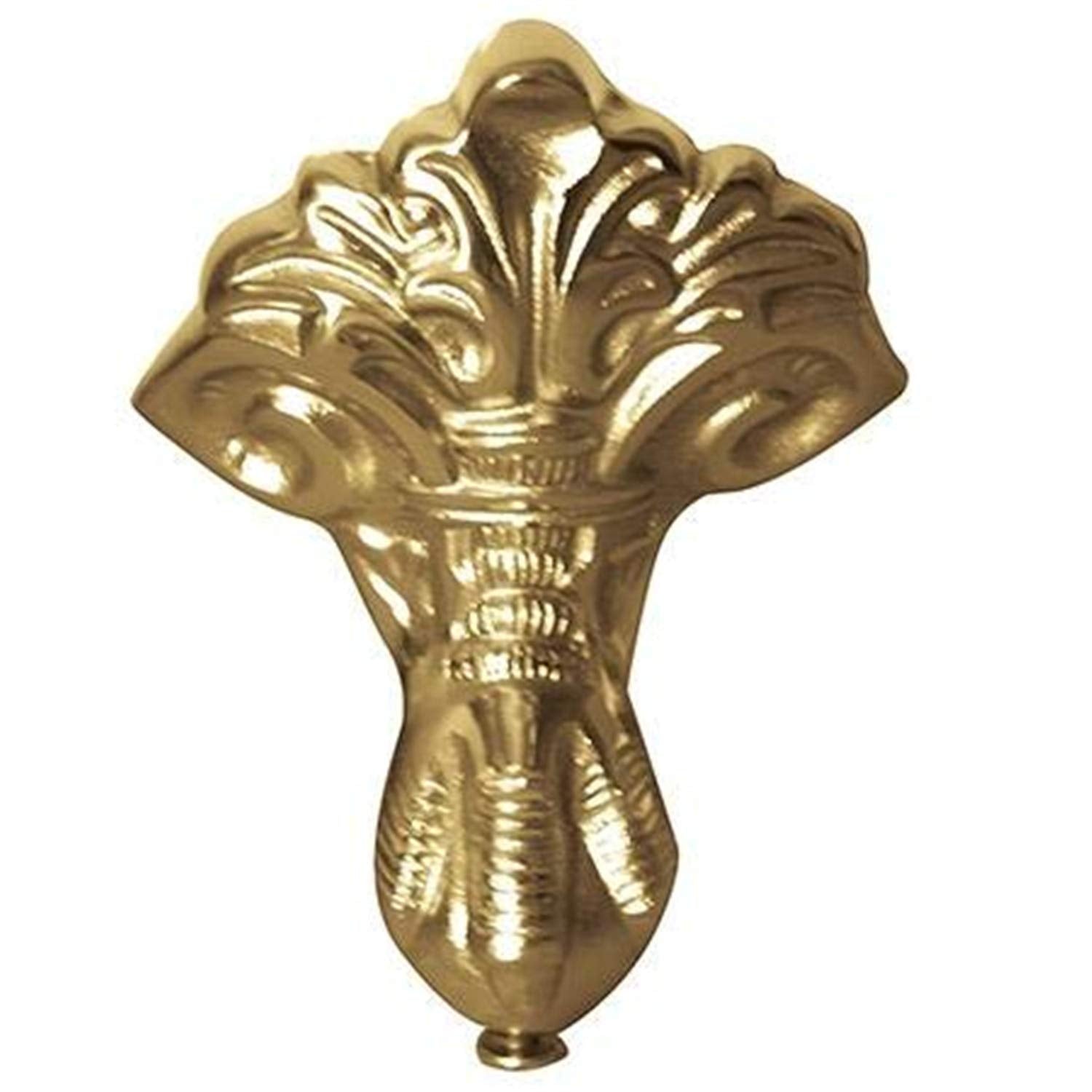 Kingston Brass Aqua Eden 4 Piece (set) Bourbon Copper Feet in Polished Brass