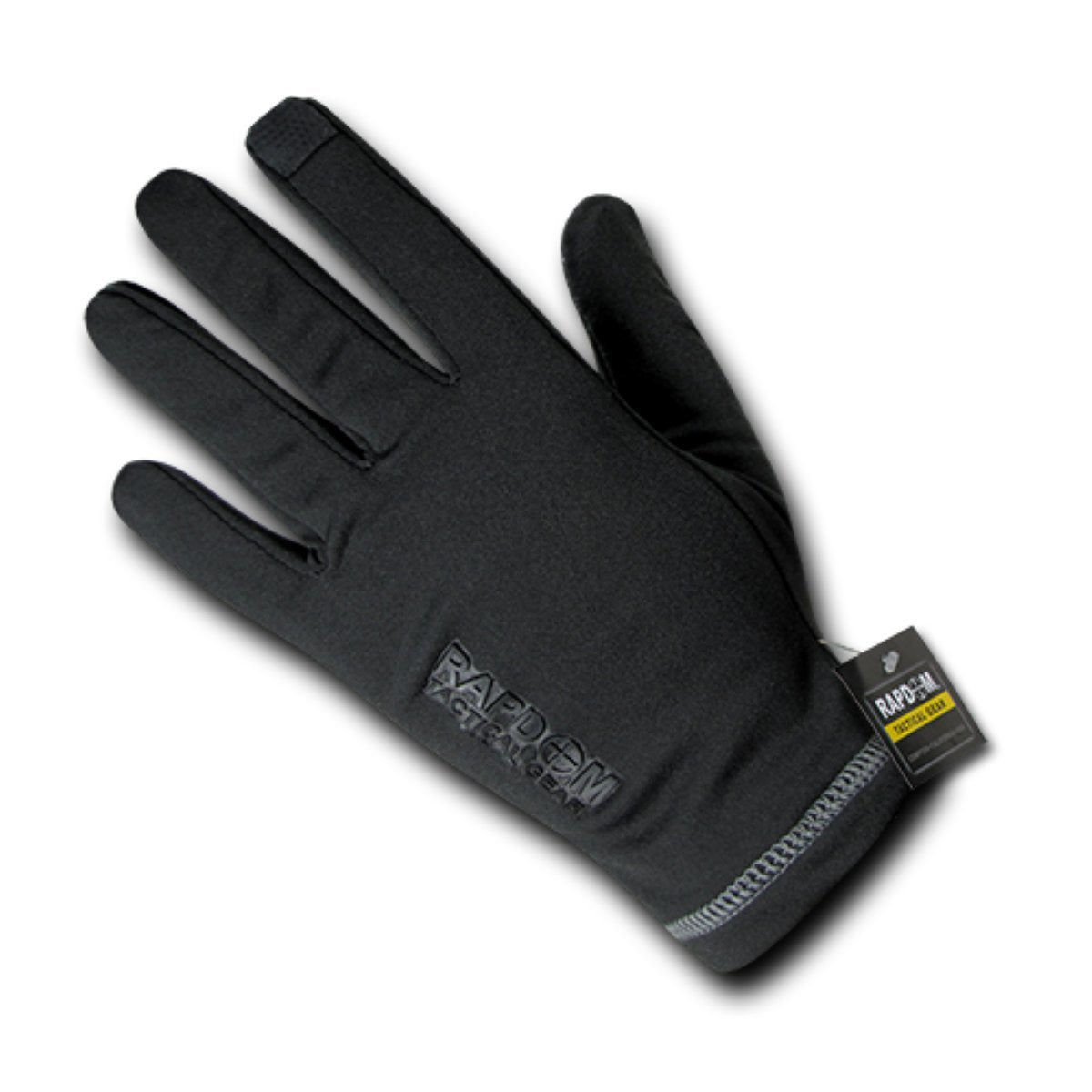 Nylon Glove Liners, Black, L