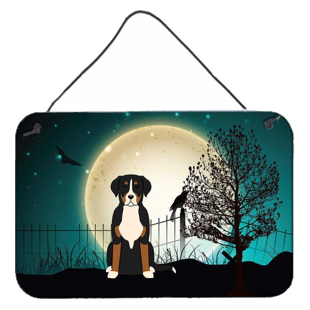 Halloween Scary Design with Dog Wall or Door Hanging Prints