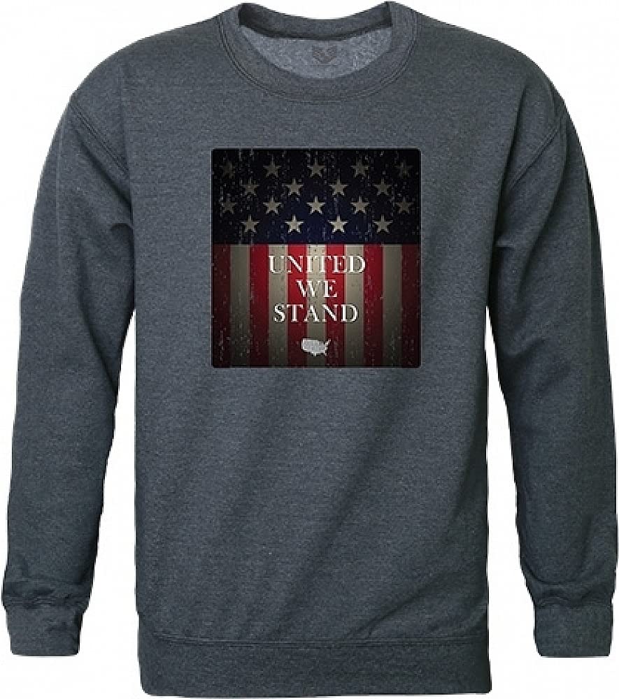 Graphic Crewneck, United We, H.Char, XL