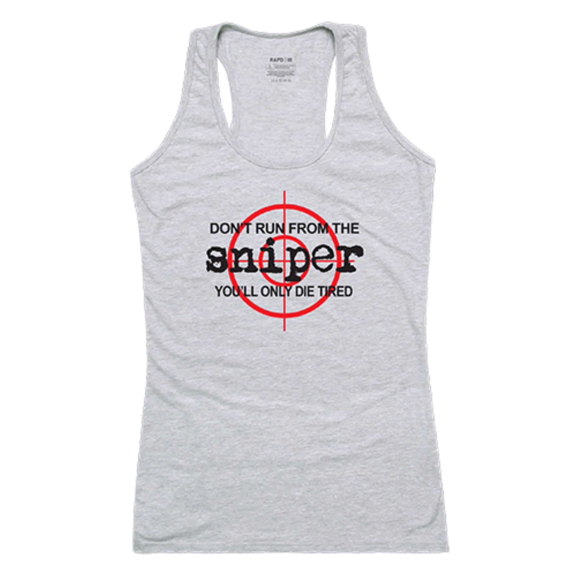Womens Graphic Tank, Sniper, HGY, M