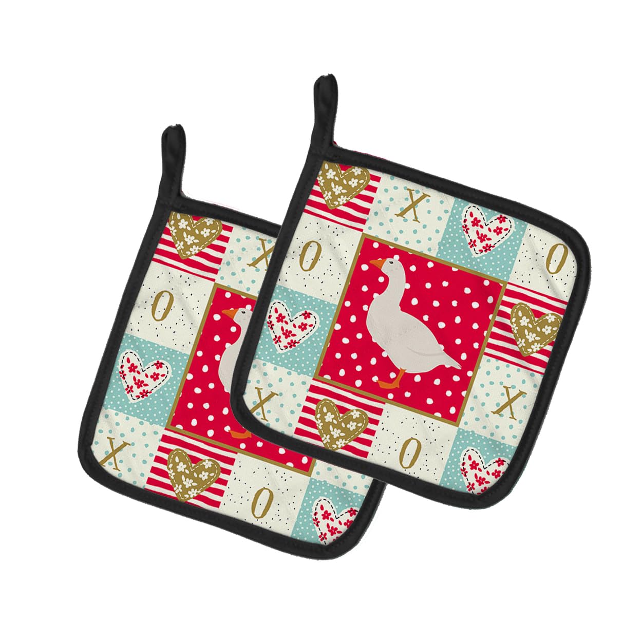 Shire Horse Love Pair of Pot Holders