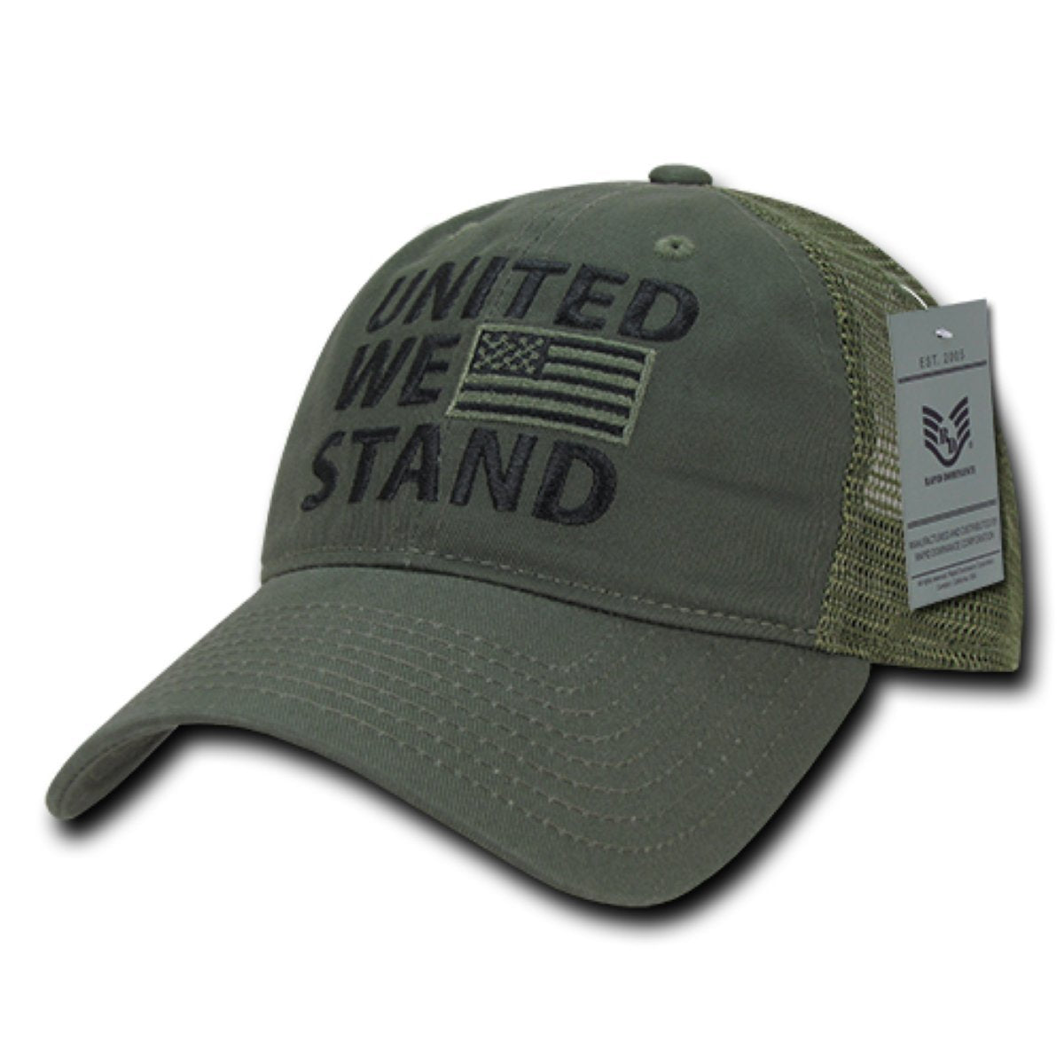RelaxedTruckerUSA,United We Stand, Olive