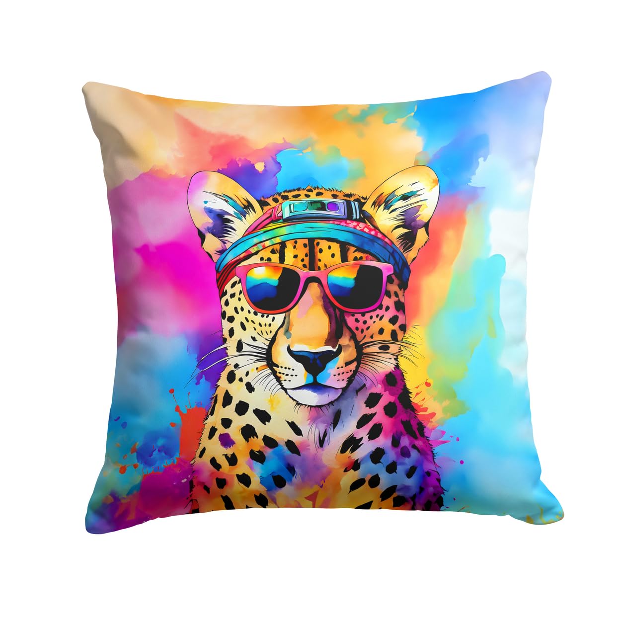 Hippie Animal Cheetah Throw Pillow