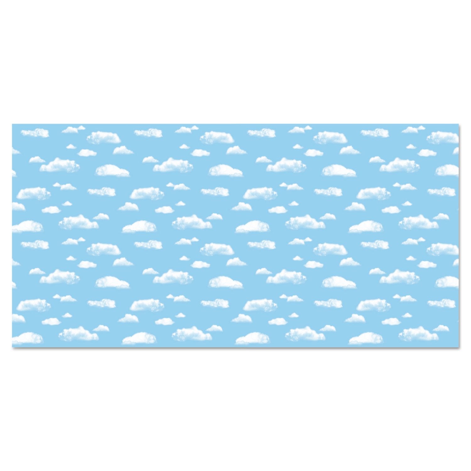 Fadeless Bulletin Board Art Paper - Bulletin Board - 6Height x 48??idth x 50 ftLength - 1 / Roll - Cloud