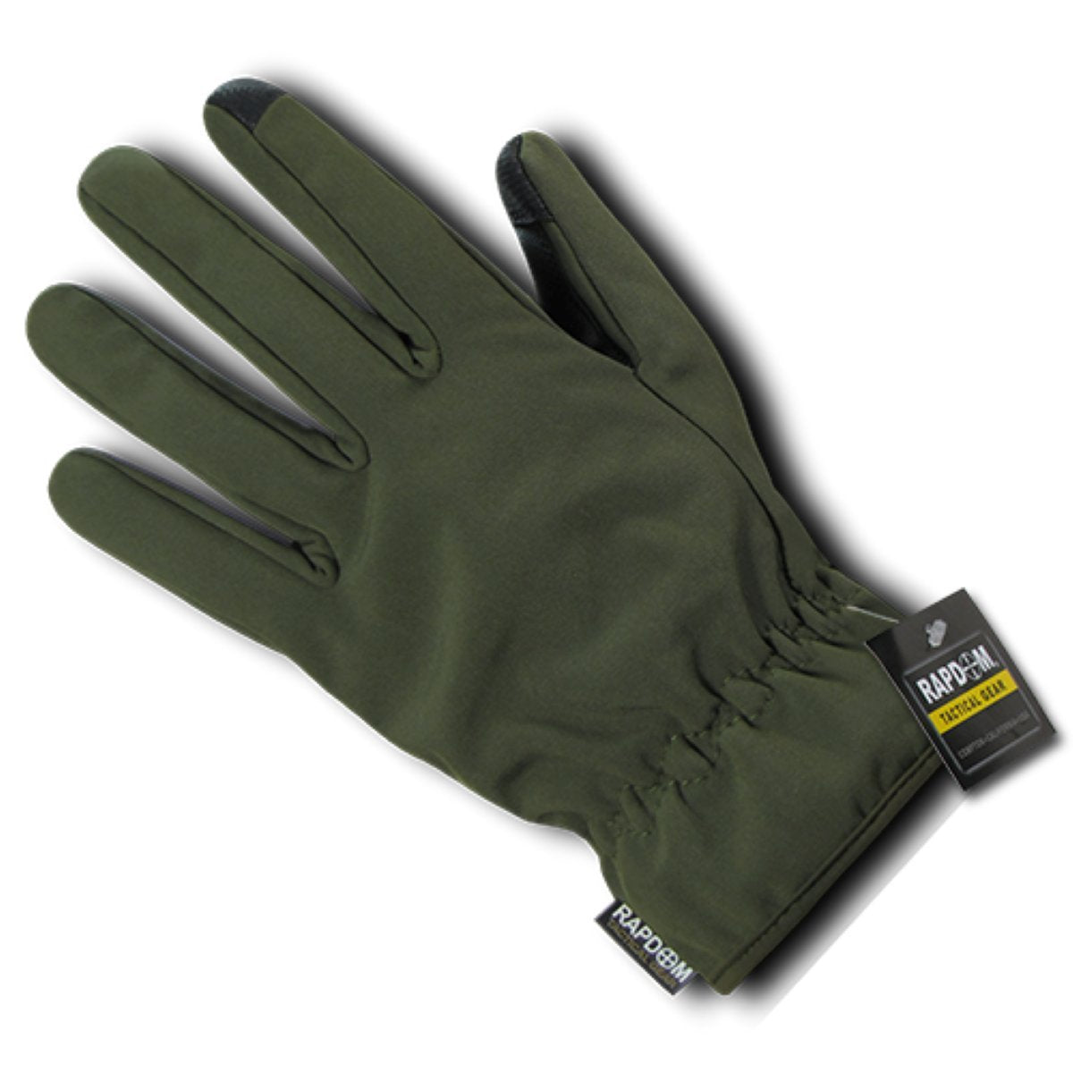 Soft Shell Winter Gloves, Olive Drab, L