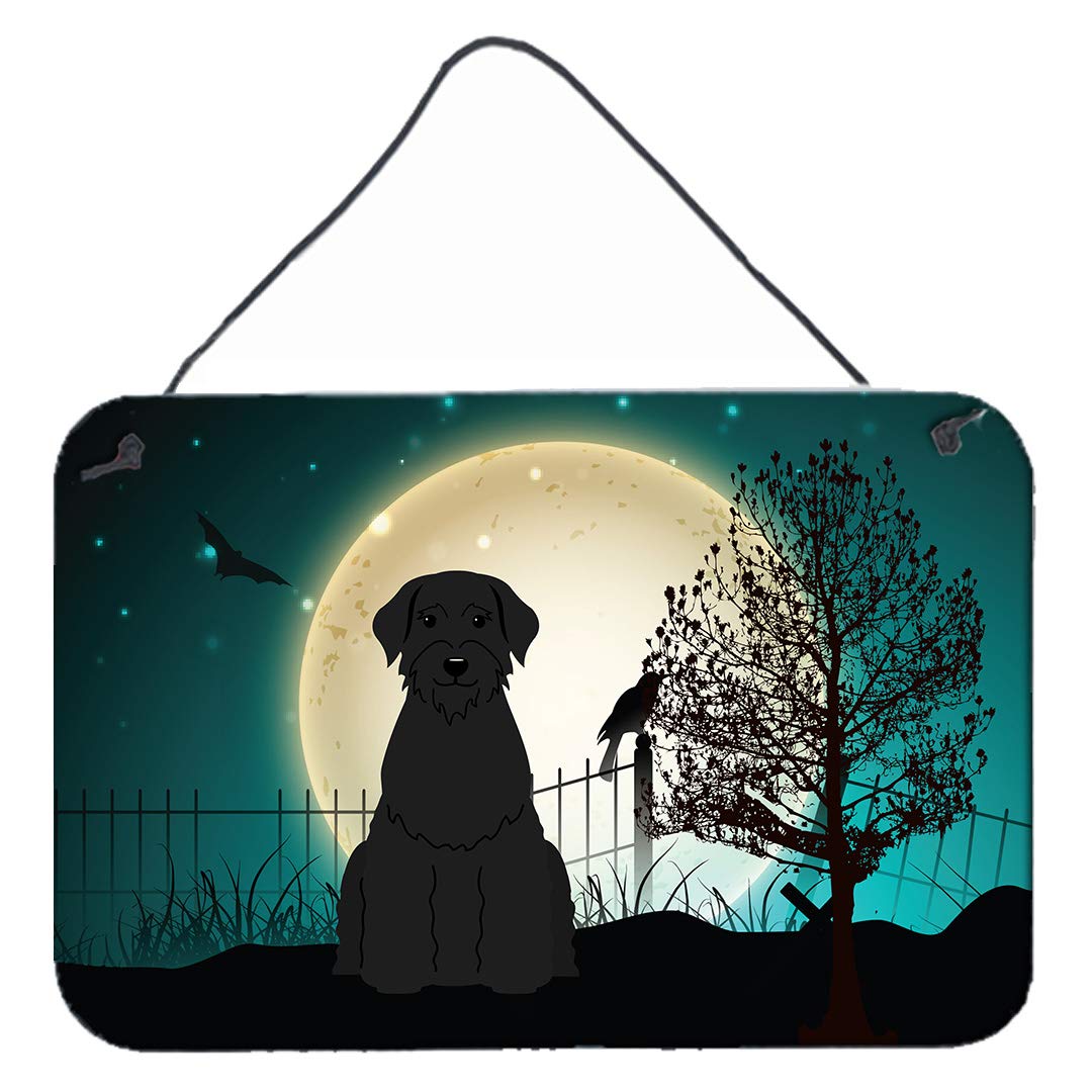 Halloween Scary Design with Dog Wall or Door Hanging Prints