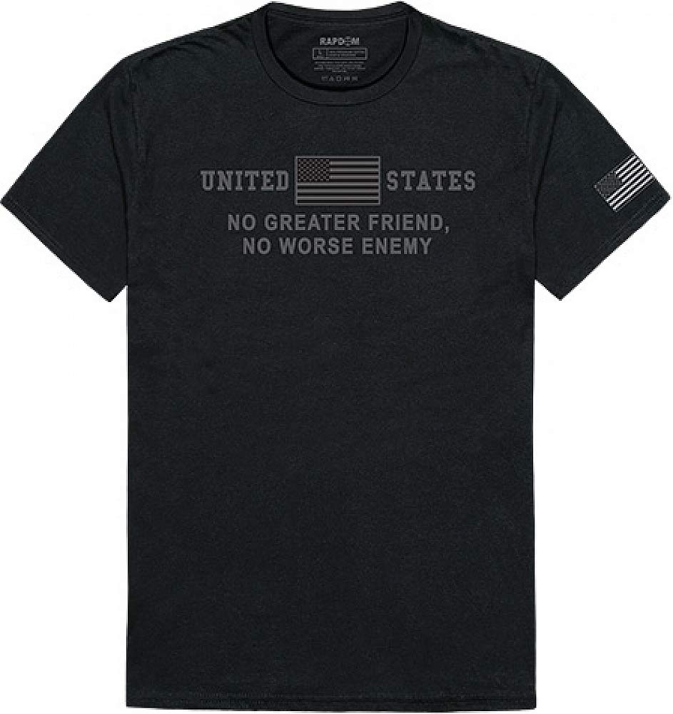 Tactical Graphic T, No Greater, Black, L