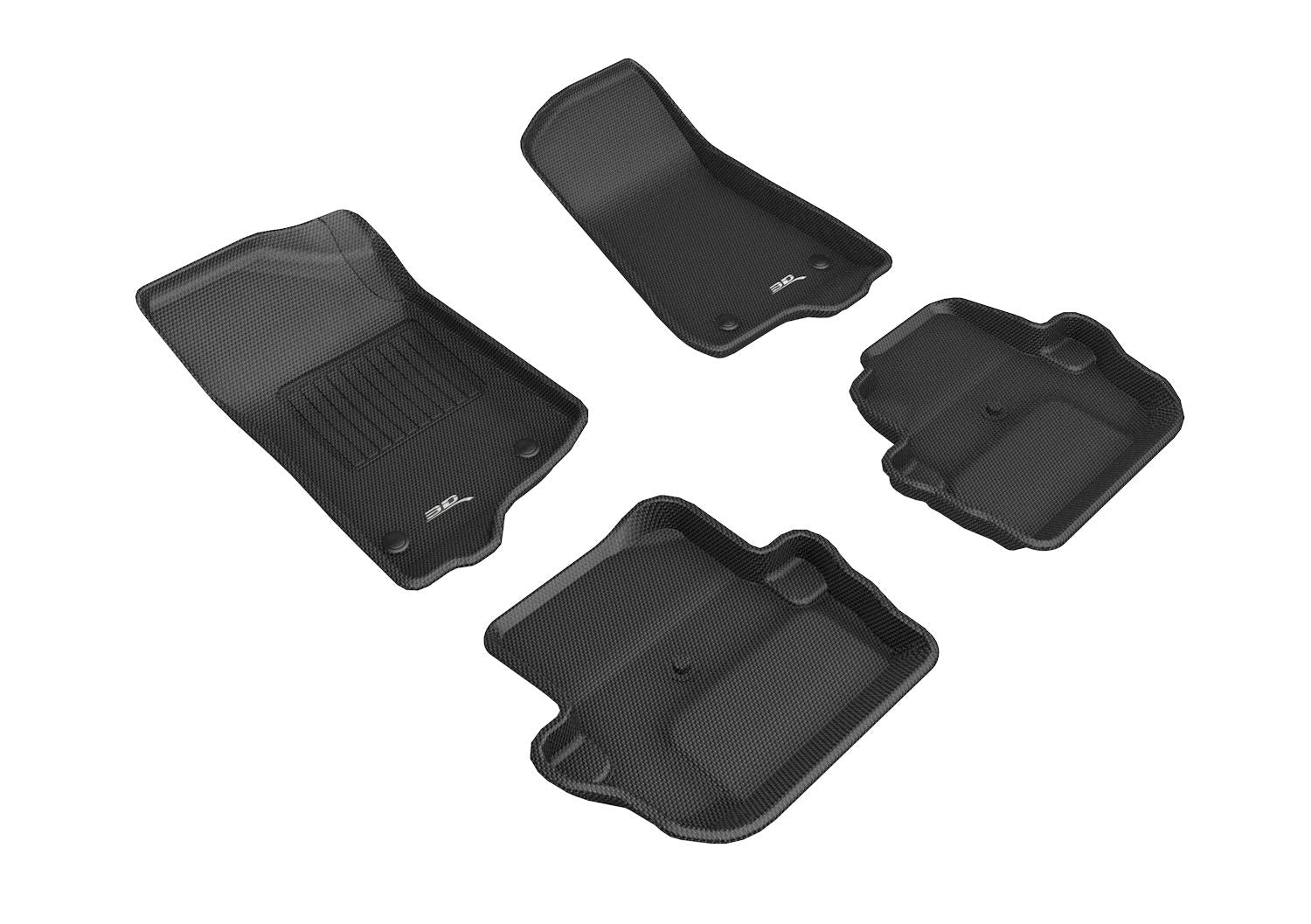 3D MAXpider JEEP WRANGLER SPORT JL 2018-2022 KAGU BLACK R1 R2