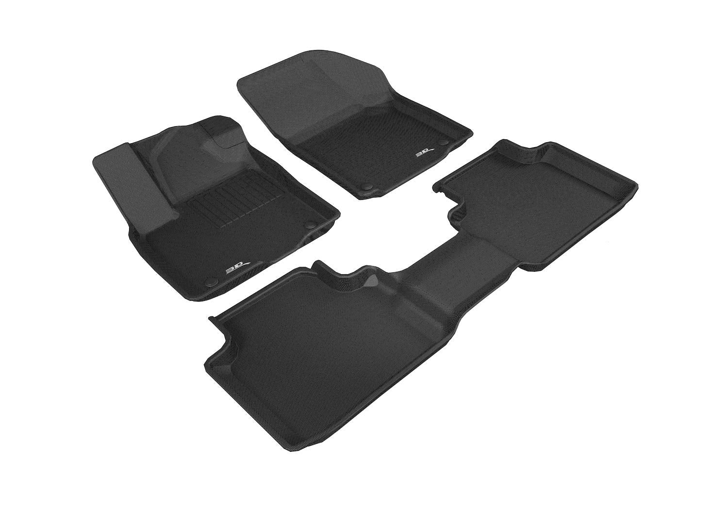 3D MAXpider VOLKSWAGEN ATLAS 2018-2022 / ATLAS CROSS SPORT 2020-2022 KAGU BLACK R1 R2