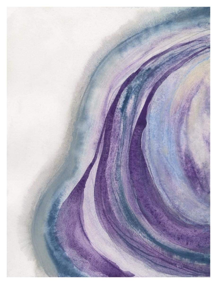 Watercolor Geode I -Paper Art-32x42”