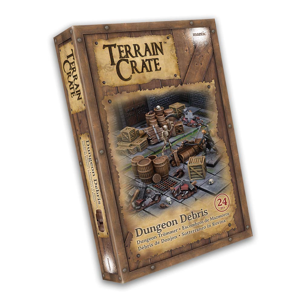 Mantic Mgtc108 Terraincrate: Dungeon Debris, Multi