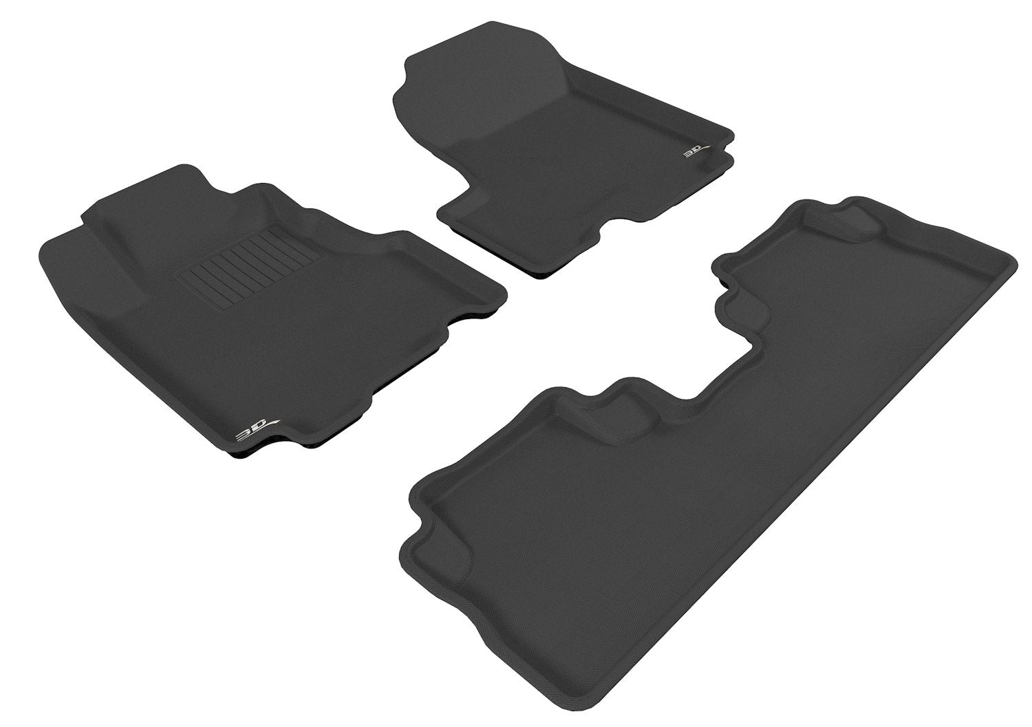 3D MAXpider HONDA CR-V 2007-2011 KAGU BLACK R1 R2