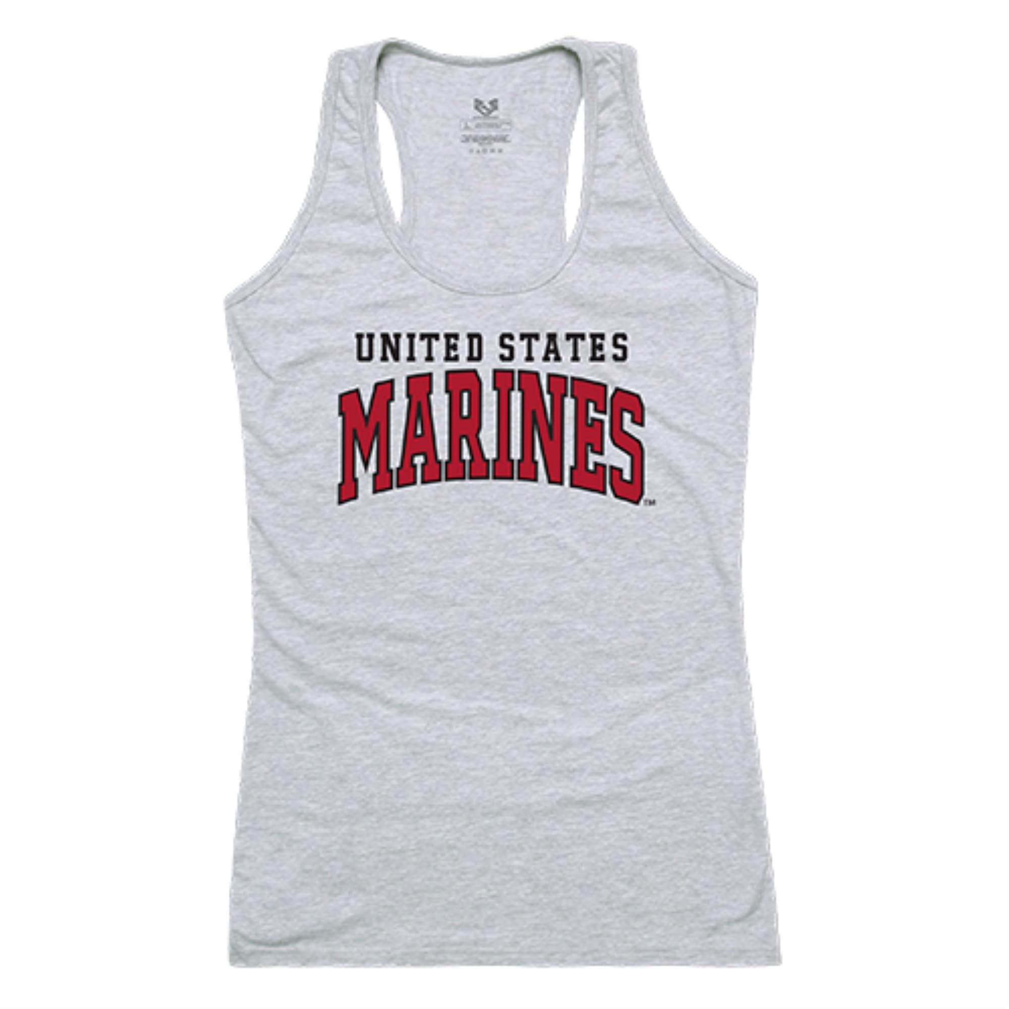 Graphic Tank, Marine Corps1, H.Grey, XL
