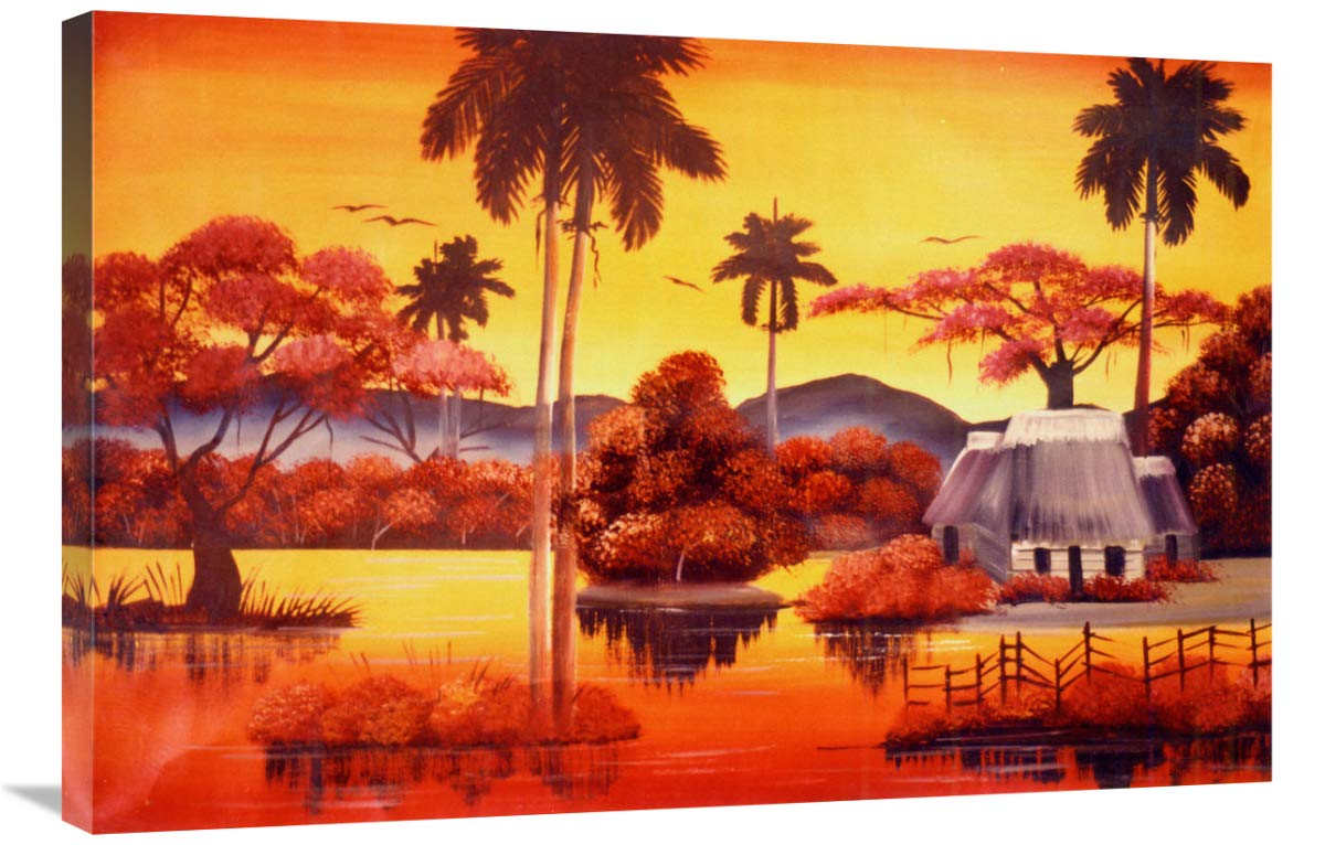 Palms Way-Canvas Art-36x24”