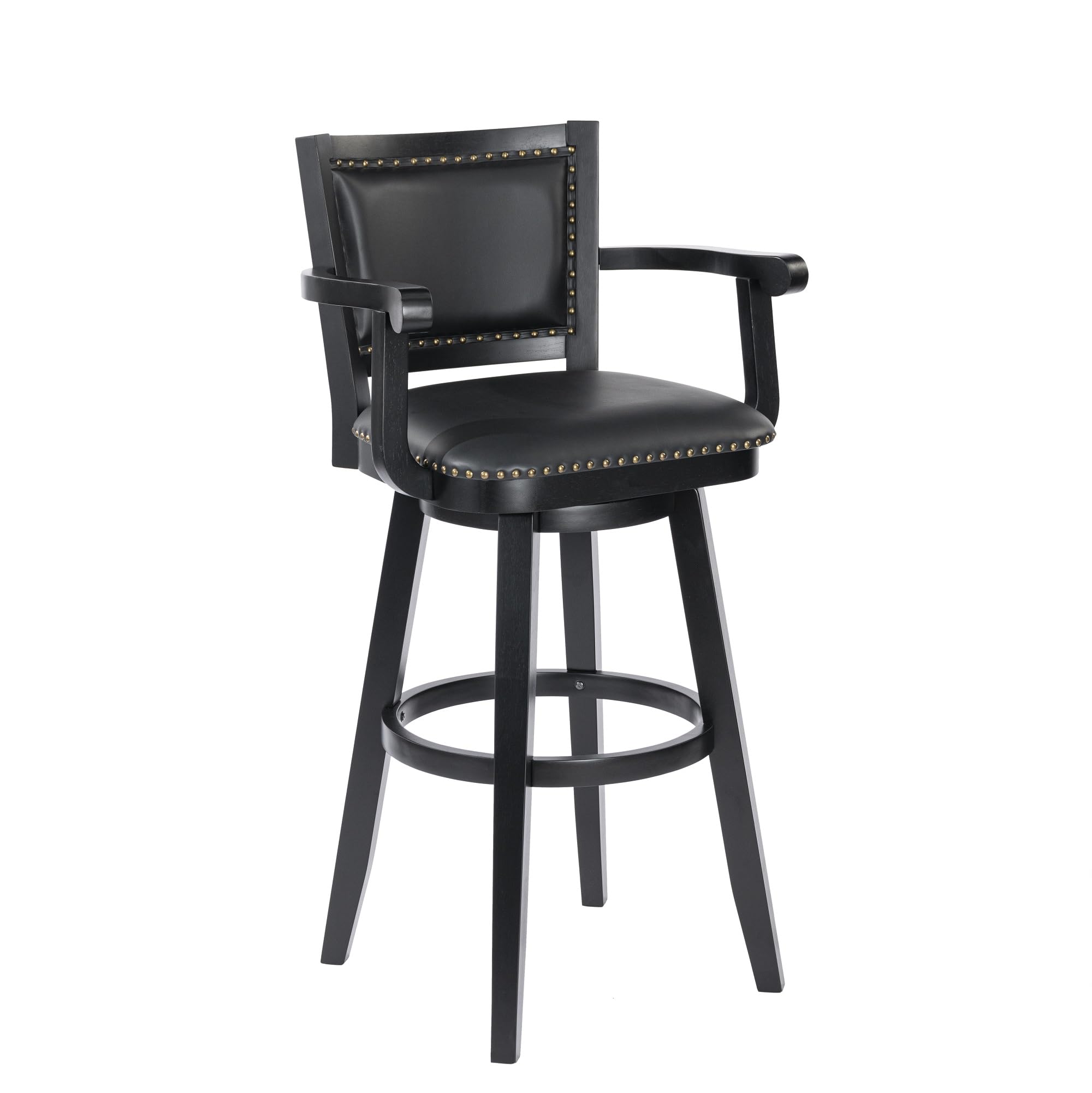Broadmoor Extra Tall Swivel Stool - Black