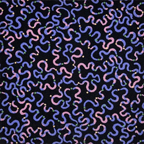 Joy Carpets Kaleidoscope Serpentine 310 x 54??Indoor Area Rug in Color Purple
