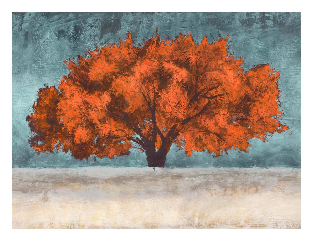Orange Oak-Paper Art-26x20”