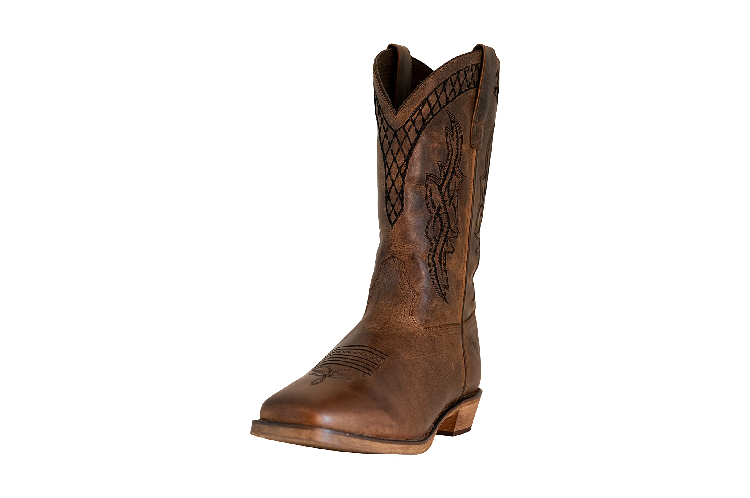 TuffRider Mens Grand Canyon Wide Square Toe Western Boot