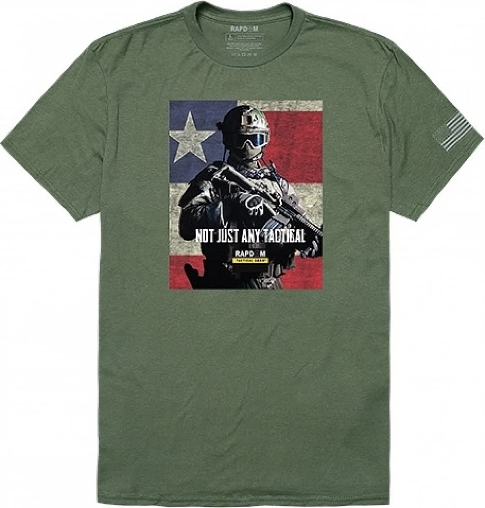 Tactical Graphic T,Not Just Any, OLV, XL