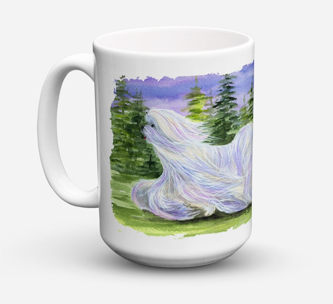 Maltese Coffee Mug 15 oz