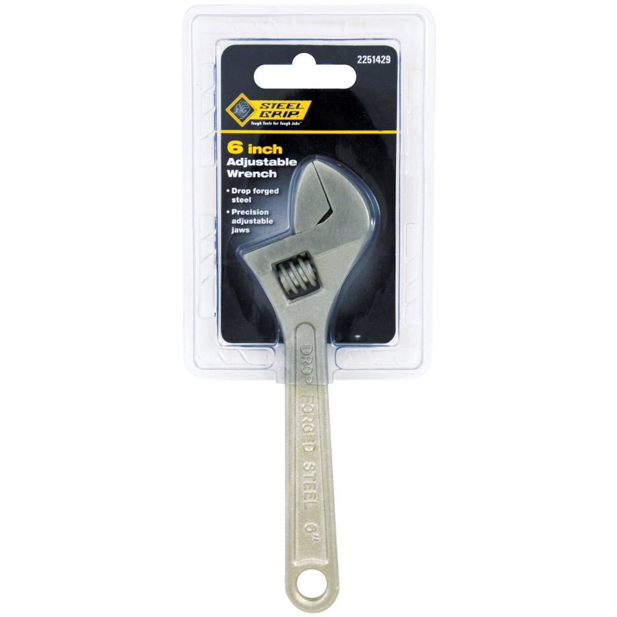 General Tech Intl 2251429 Steelgrip Adjustable Wrench 6