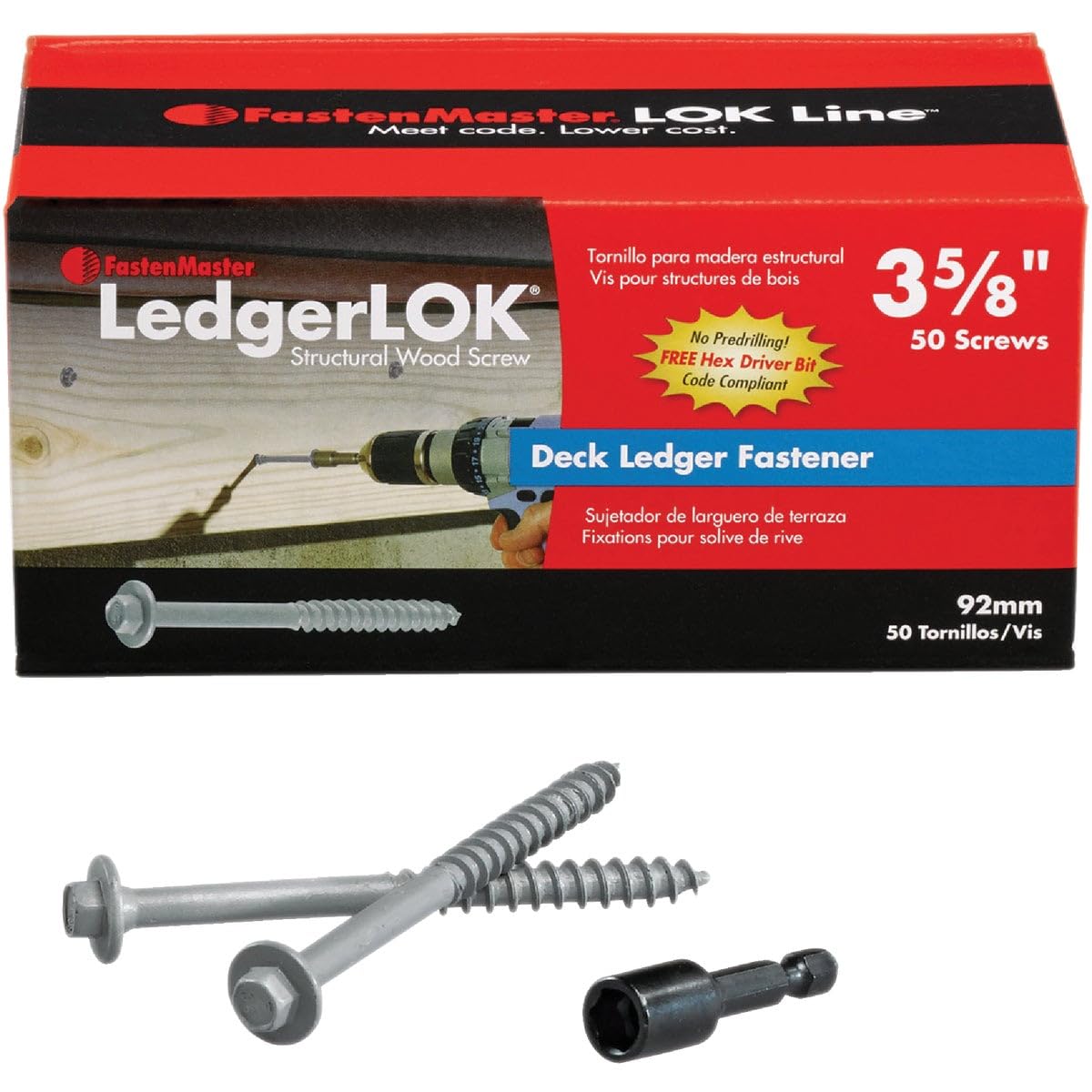 LEDGERLOCK 3-5/8BX/50 (Pack of 1)