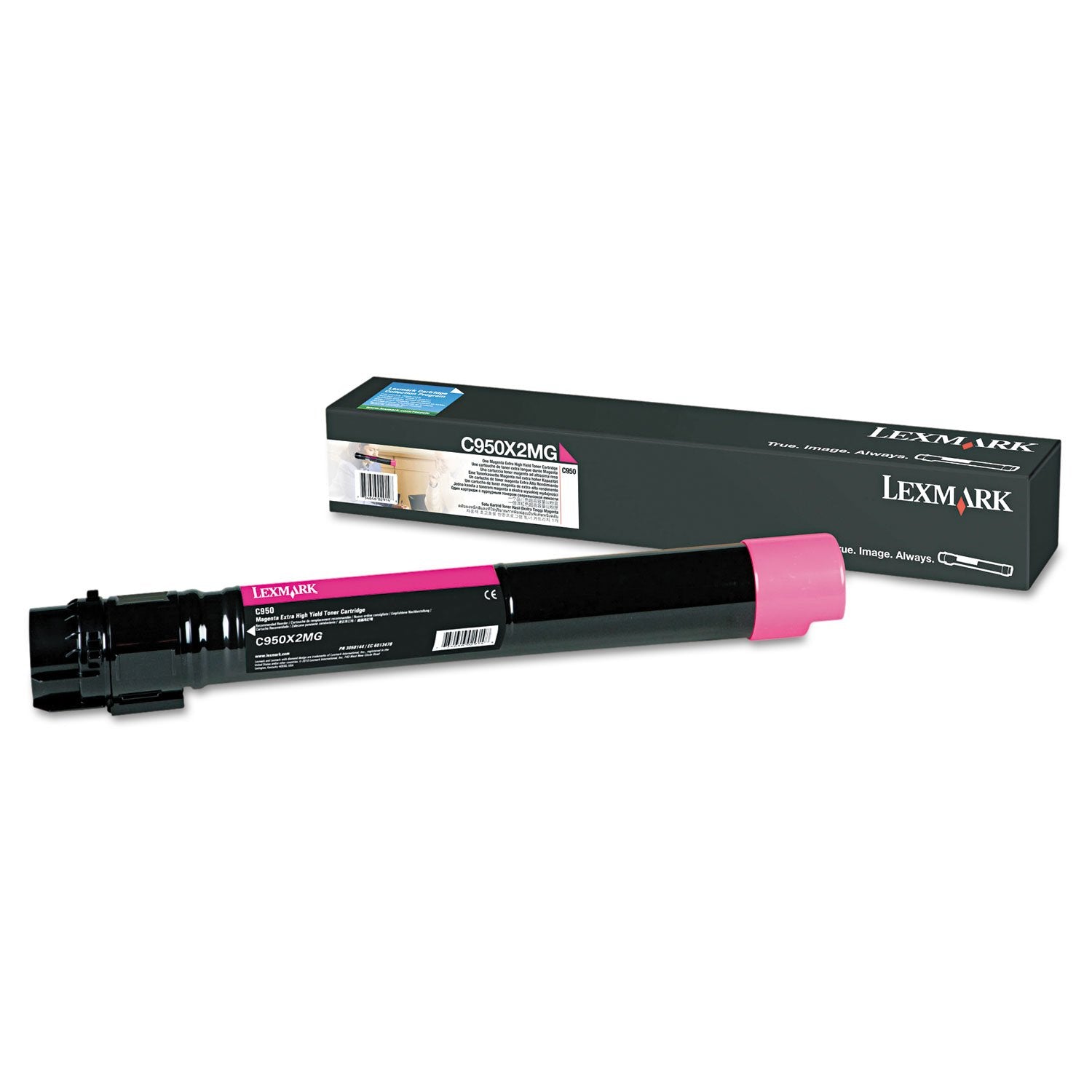 LEXMARK BR C950DE 1-HI YLD MAGENTA TONER, 22k yield