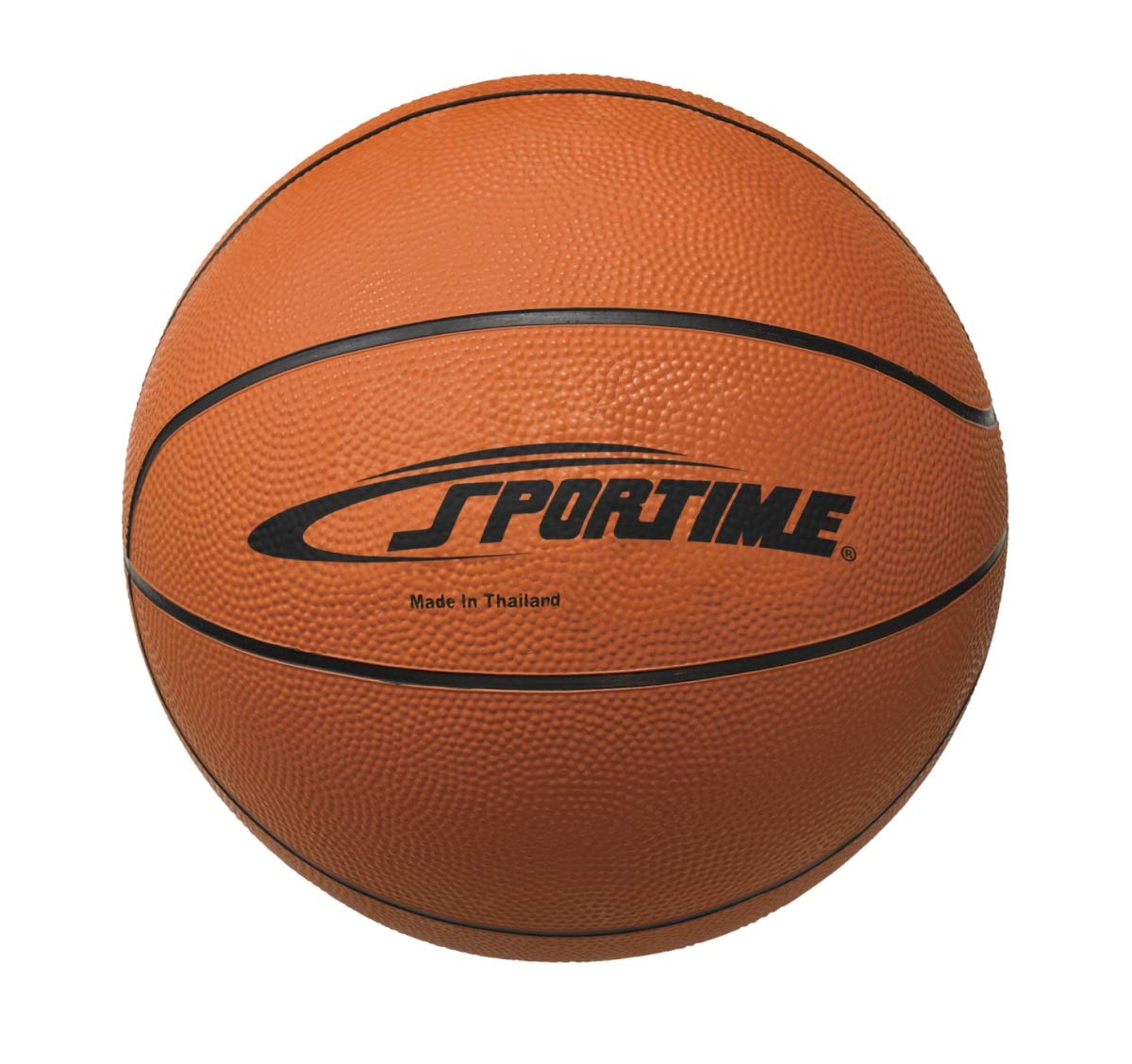 Sportime Mens Rubber Basketball, 29-1/2 Inches