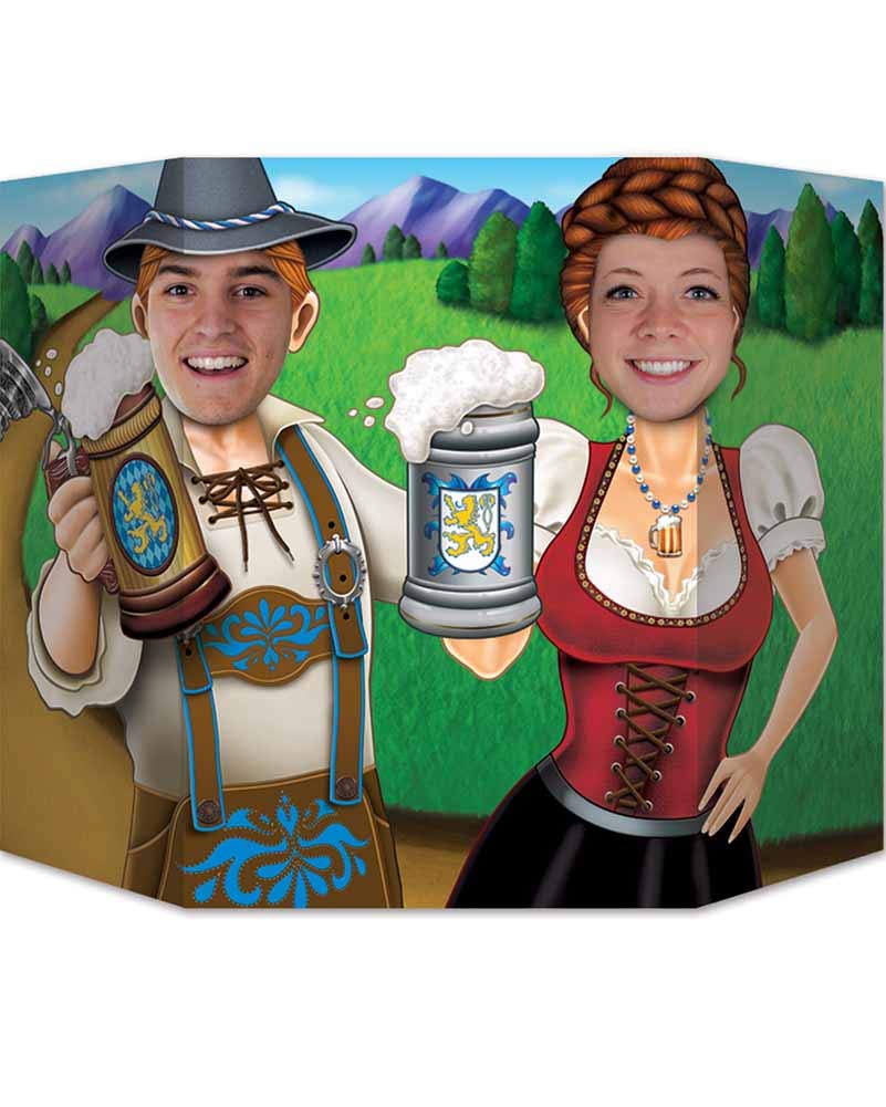 Oktoberfest Couple Photo Prop
