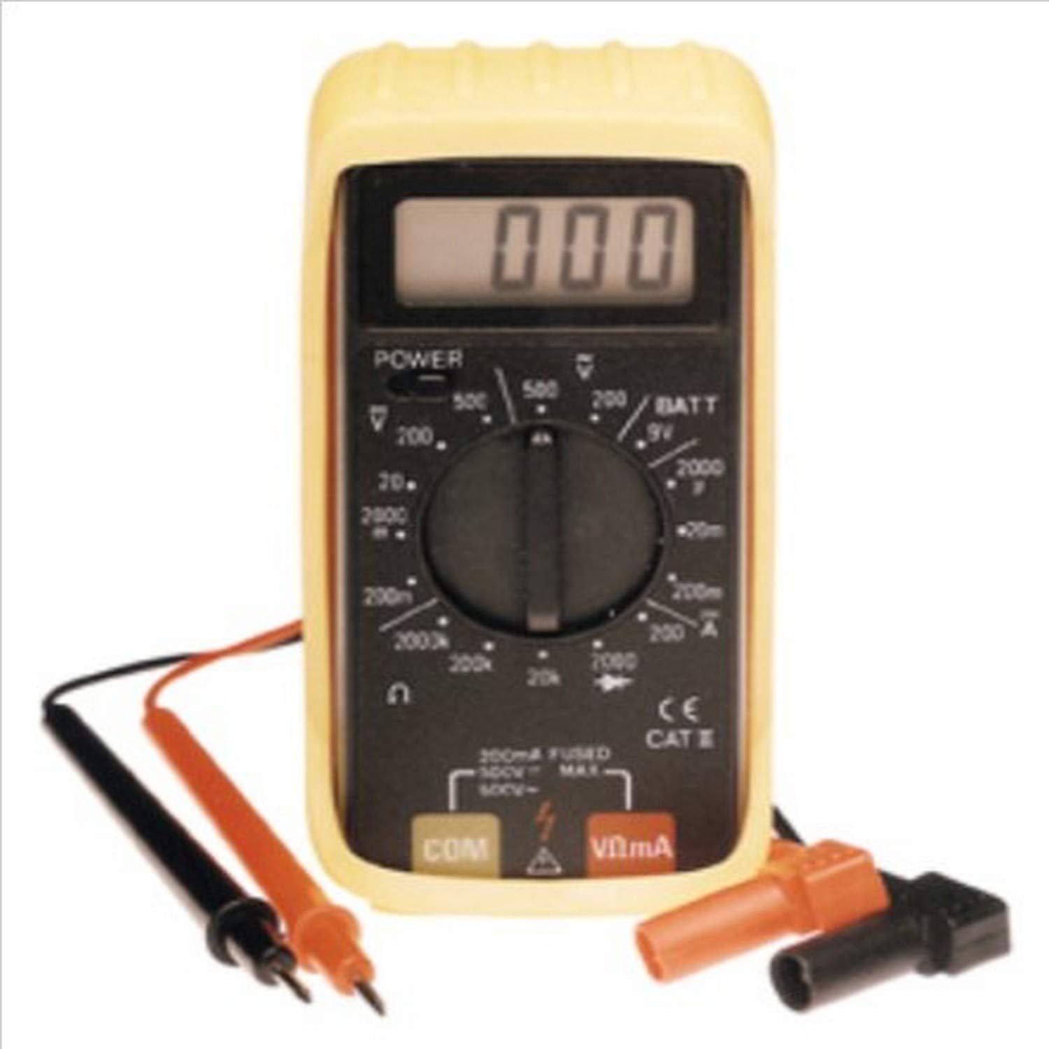 DIGITAL VOLT-OHM-AMPS MULTIMTR