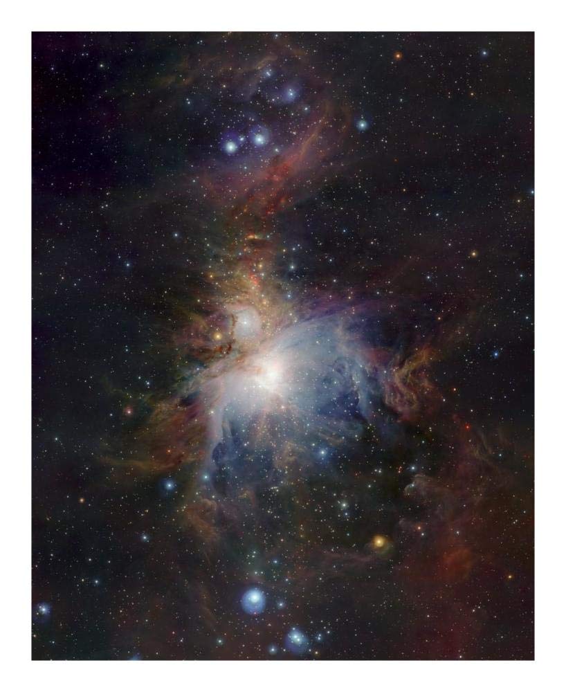 VISTAs infrared view of the Orion Nebula-Paper Art-18x22”