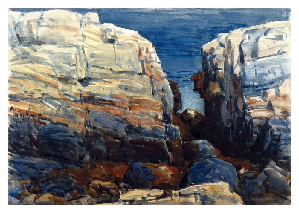 The Gorge, Appledore, 1912-Paper Art-38x27”