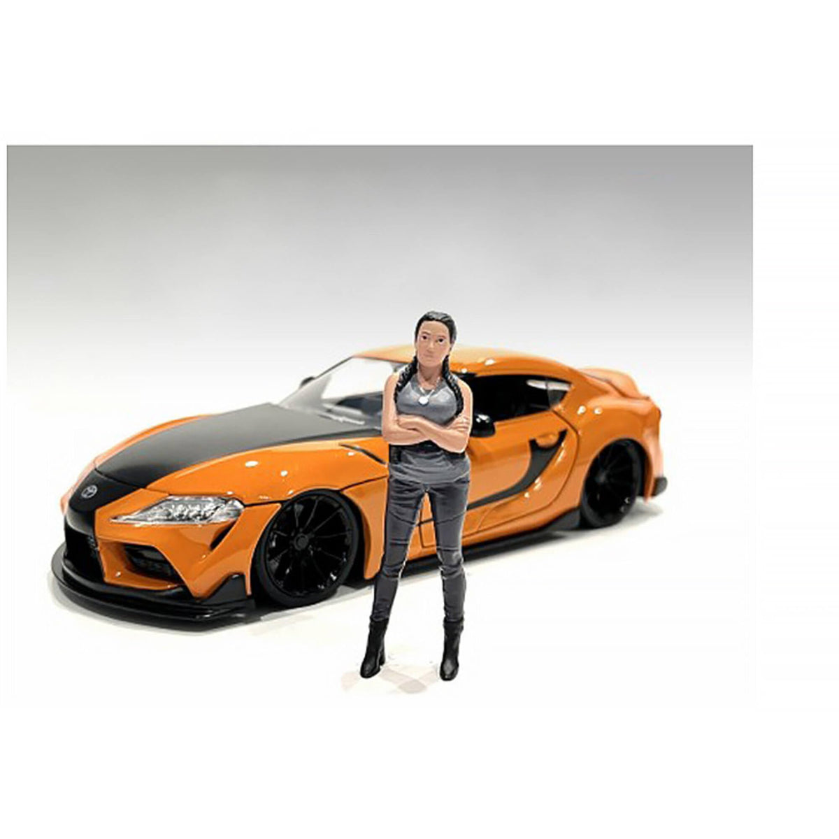 Car Meet 3 Figure 7 For 1/18 Scale Models By American Diorama 76332