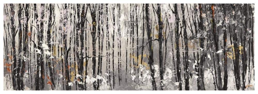 Bosco al mattino-Paper Art-74x26”