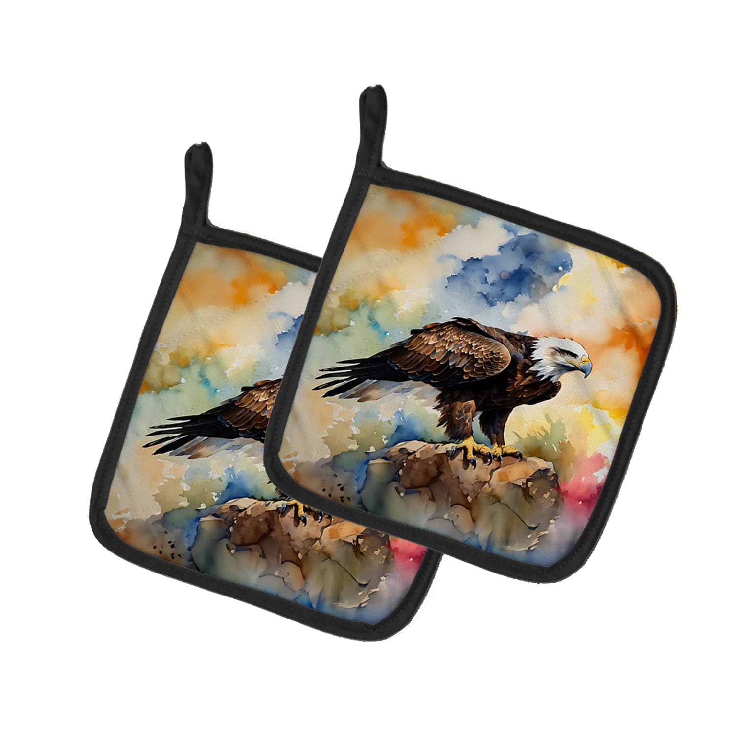 Eagle Pair of Pot Holders