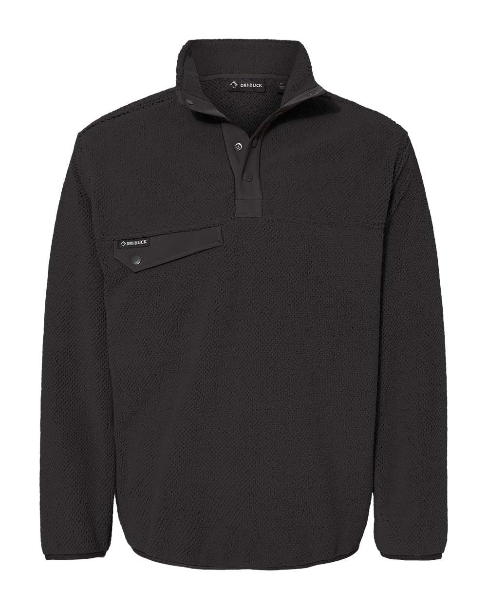 DRI DUCK Brooks Sherpa Mountain Fleece - Charcoal, M