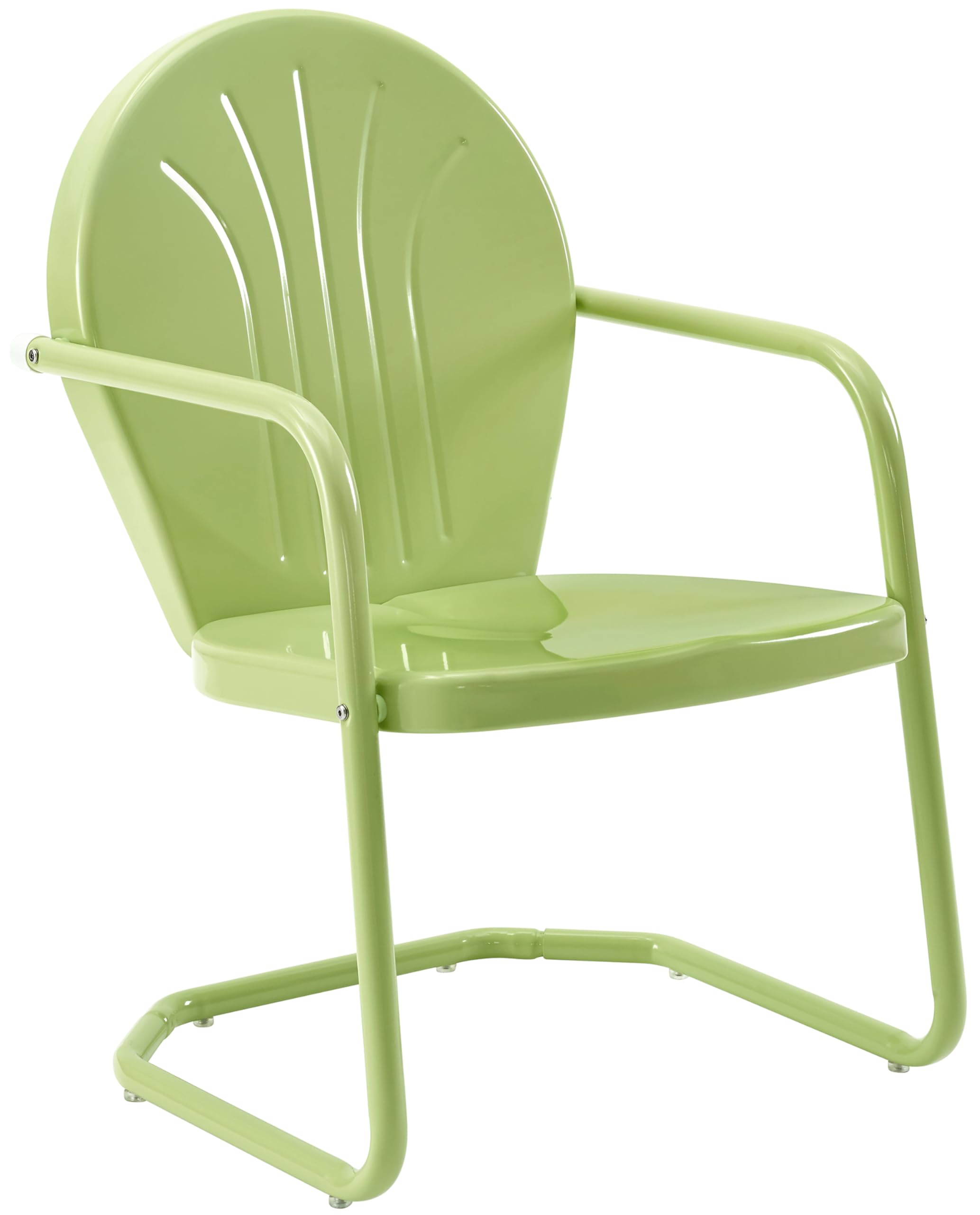 Griffith Outdoor Metal Armchair Key Lime Gloss