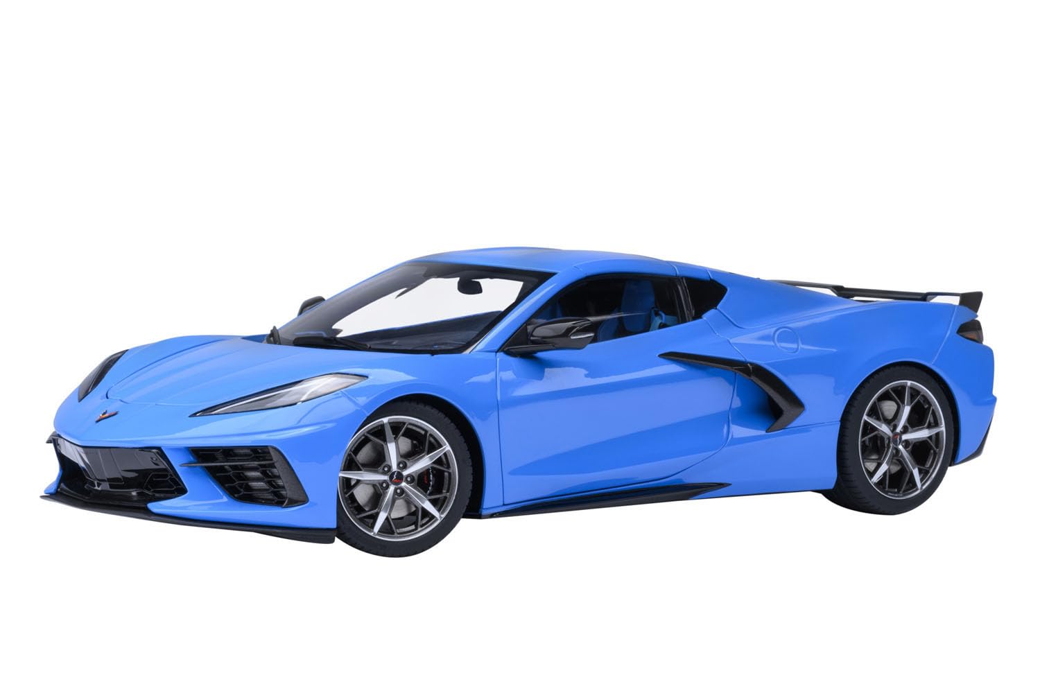 2020 Chevrolet Corvette C8 Stingray Rapid Blue 1/18 Model Car by Autoart