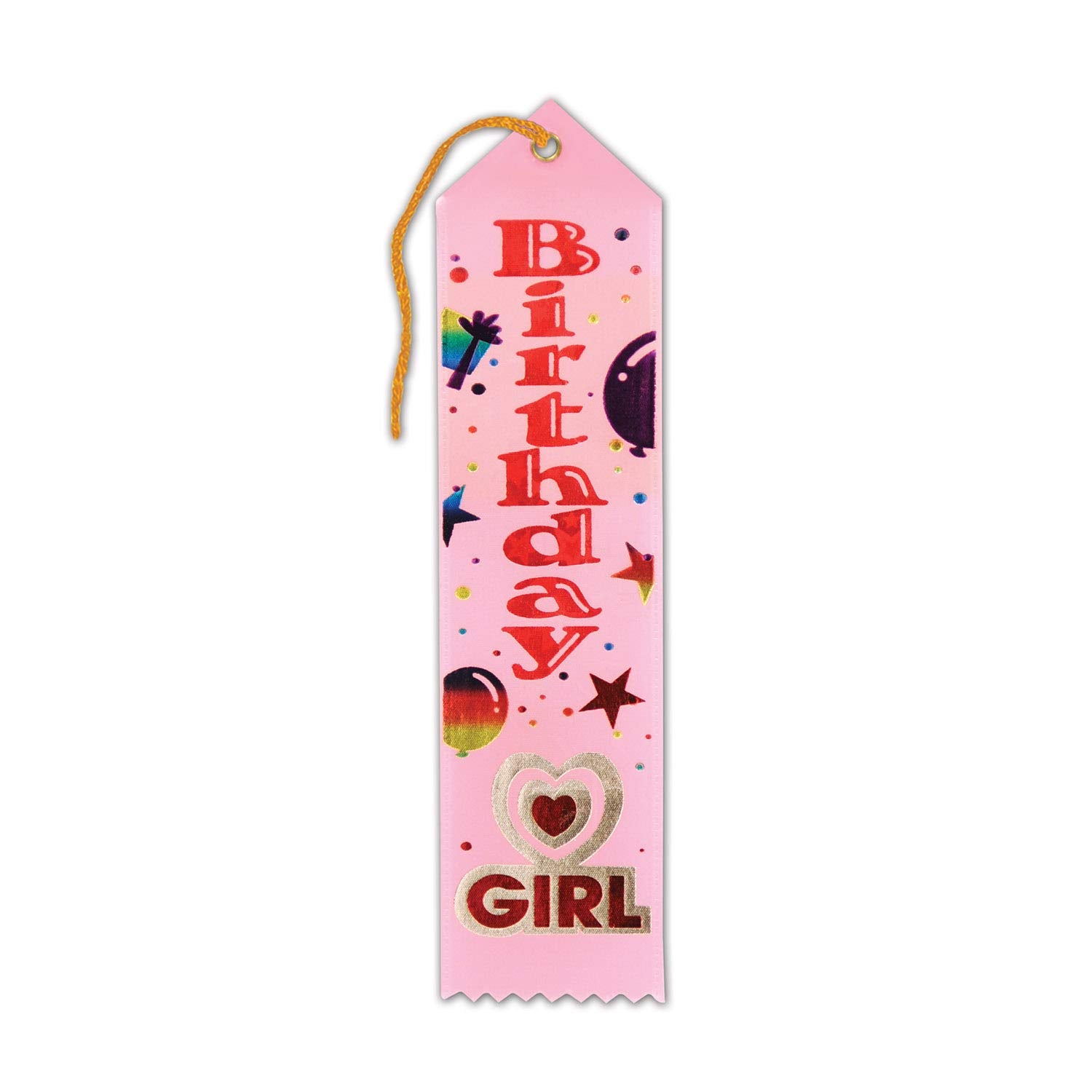 Birthday Girl Award Ribbon (Pack of 6)