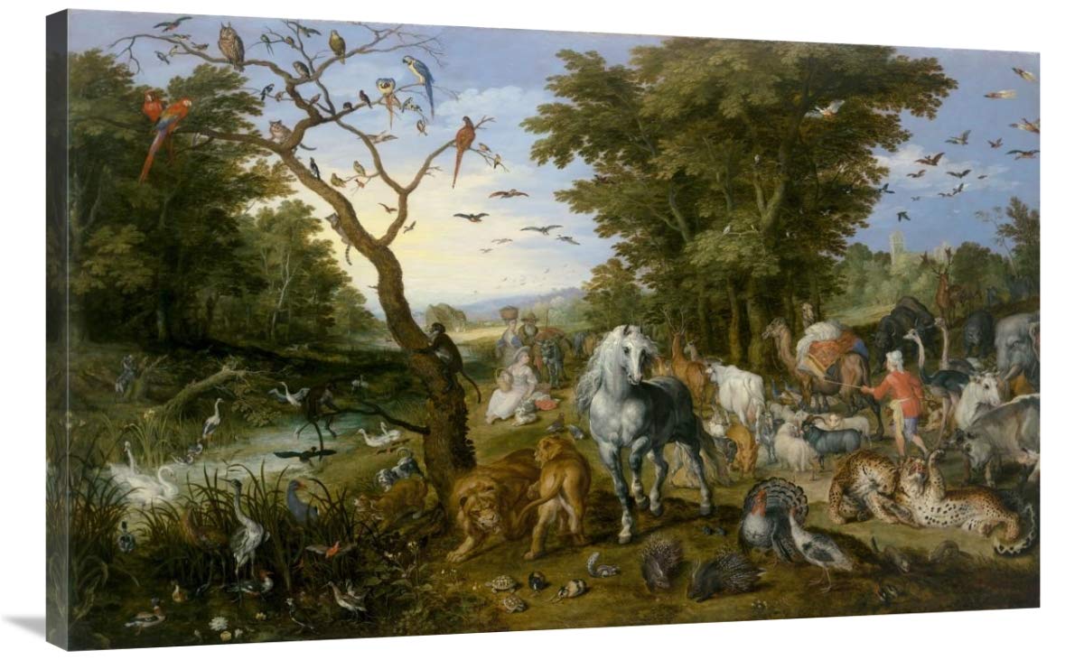 The Entry of the Animals into Noahs Ark-Canvas Art-40”x25.2”