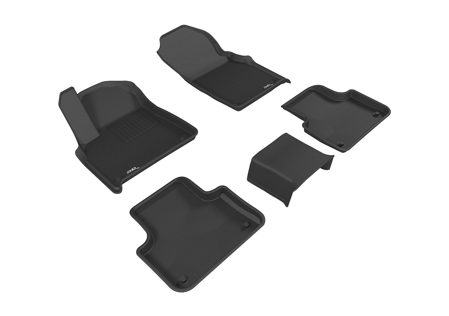 3D MAXpider AUDI Q7 2017-2022 / SQ7 2020-2022 / Q8 2019-2022 / SQ8 2020-2022 KAGU BLACK R1 R2