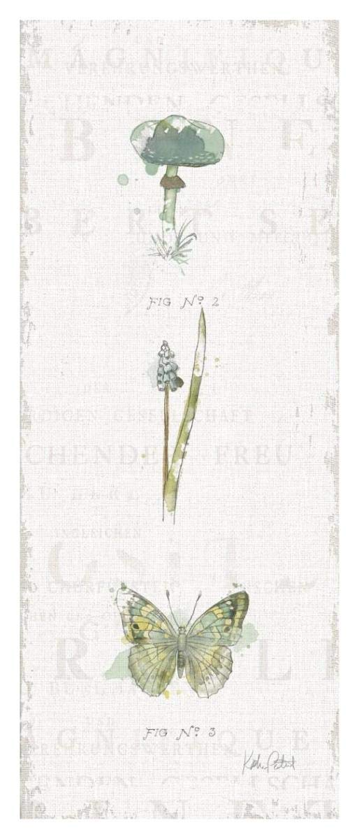 In the Forest XI -Paper Art-18x42”