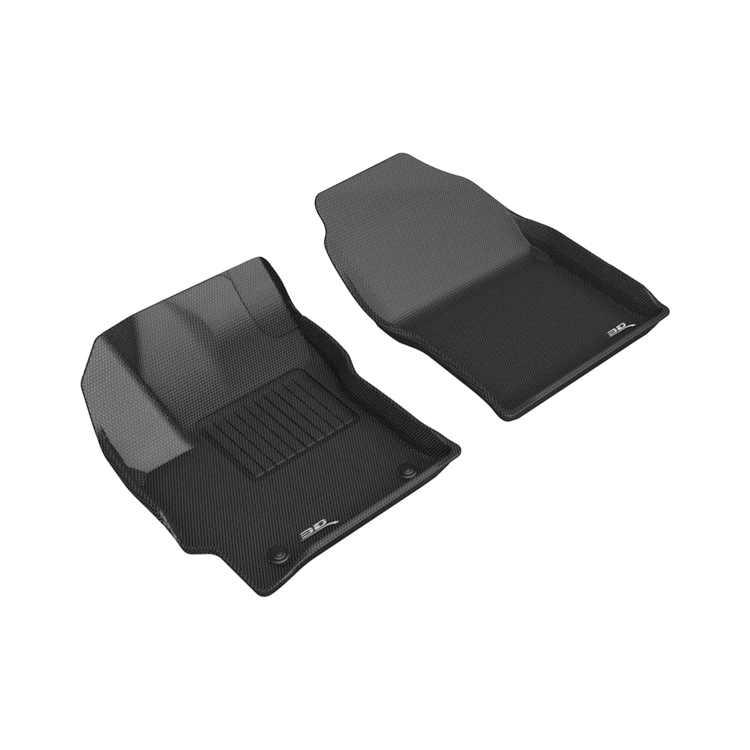 3D MAXpider Compatible with TOYOTA COROLLA CROSS 2022-2026 FWD KAGU BLACK R1