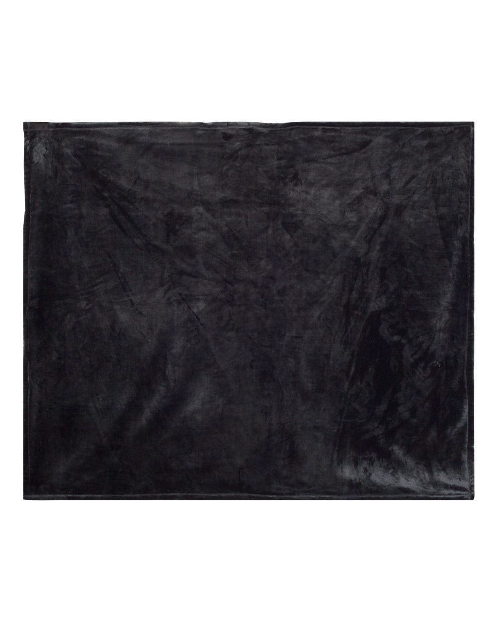Alpine Fleece Mink Touch Luxury Blanket - Black, One Size